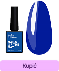 Lakier hybrydowy NAILSOFTHEDAY Let's special ultramarine, 10 ml